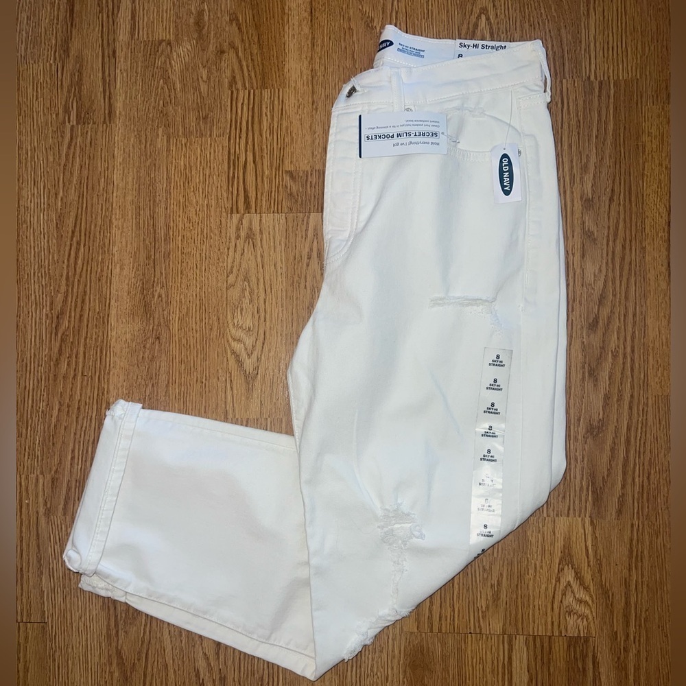 Old Navy White Jeans